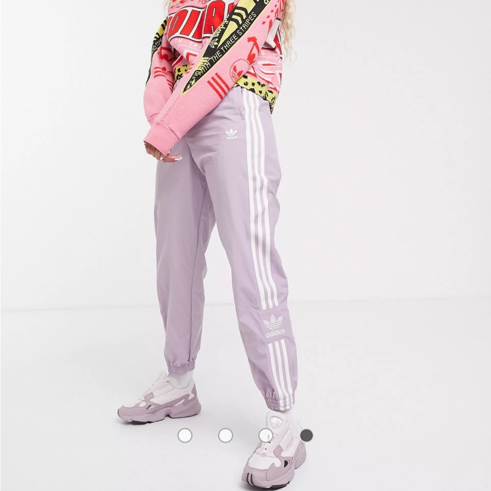 NWOT Adidas Originals Locked Up track pants in Lilac sz L